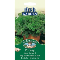 Mr. Fothergill's Parsley Moss Curled 2 (Petroselinum Crispum) Herb Seeds