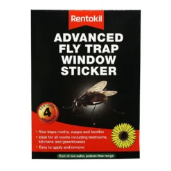 Rentokil Advanced Fly Trap Window Stickers (Pack Of 4)