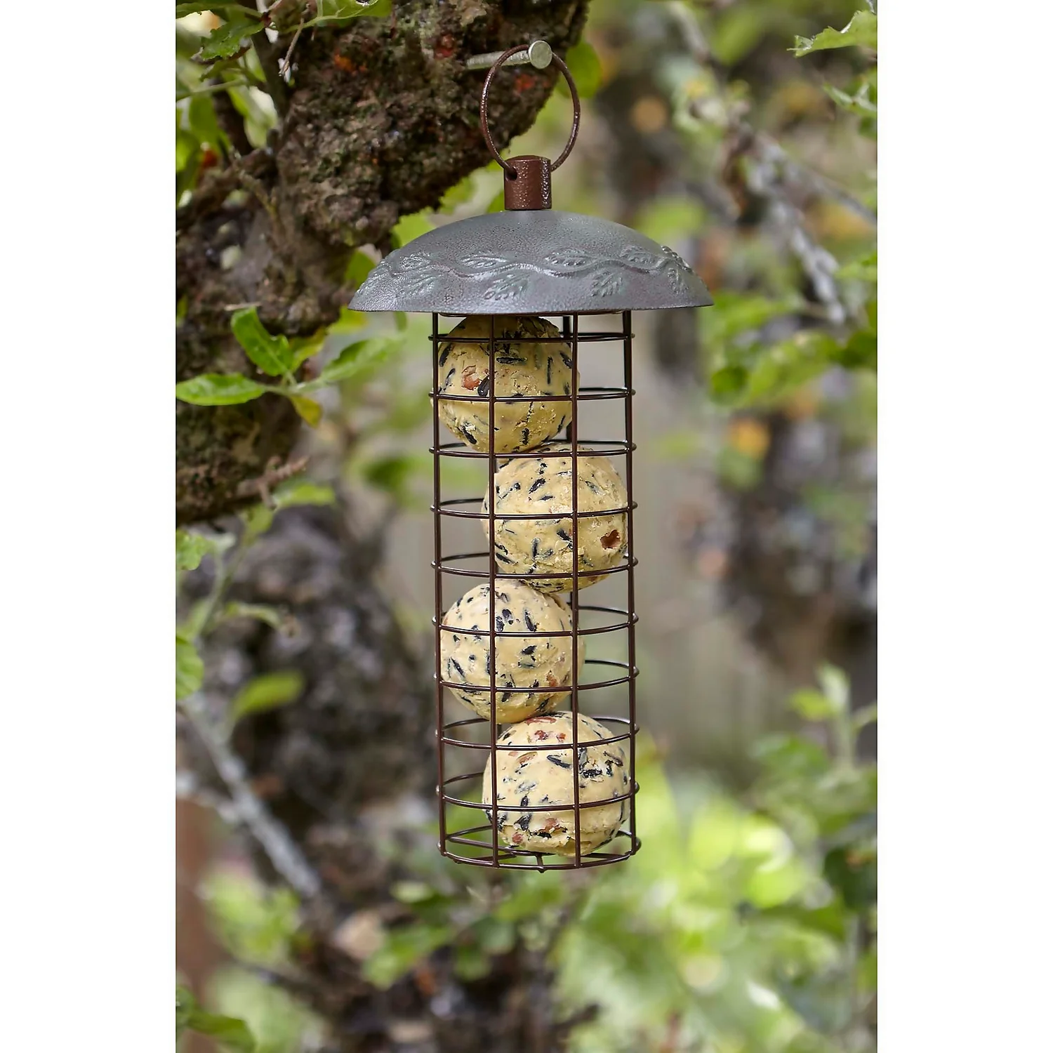 Peckish Secret Garden Energy Ball Metal Wild Bird Feeder - Image 3