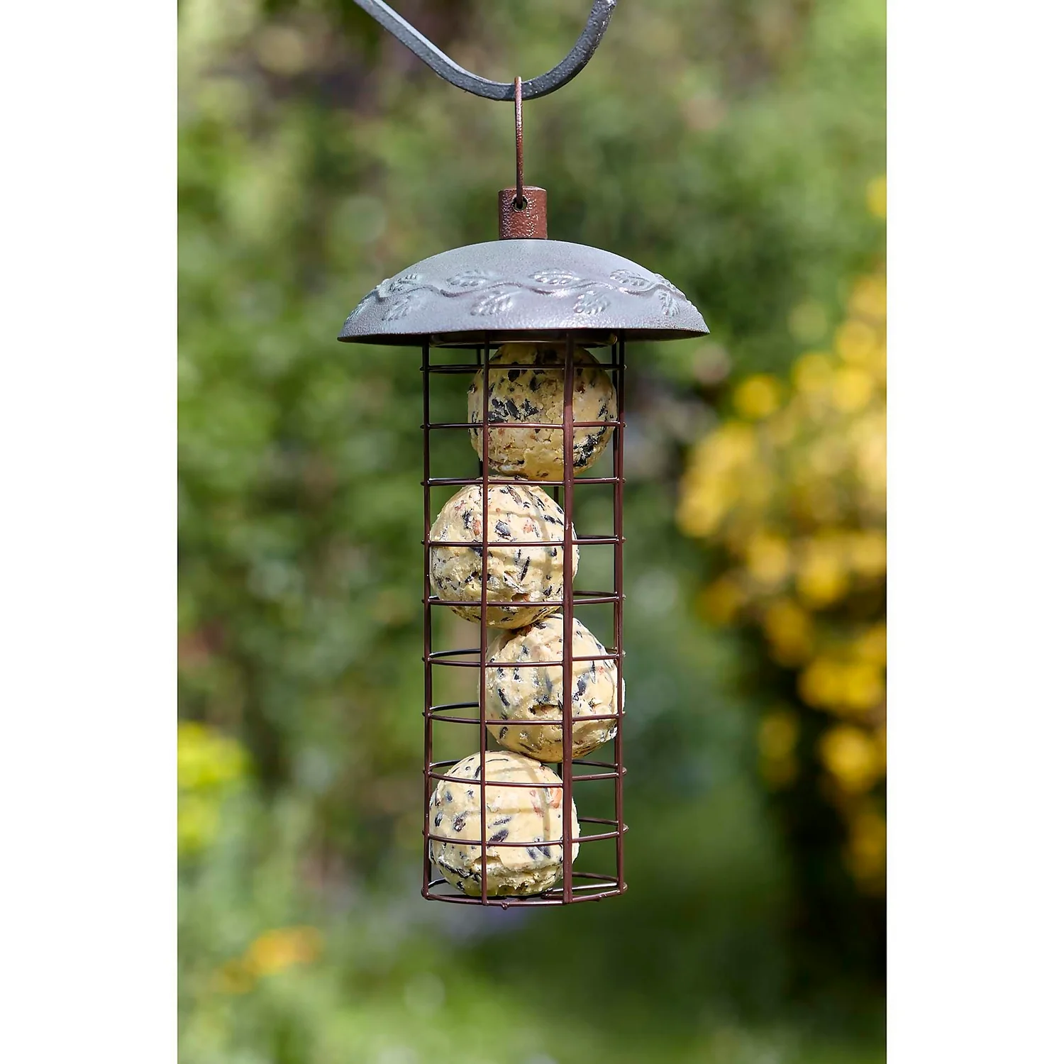 Peckish Secret Garden Energy Ball Metal Wild Bird Feeder - Image 4