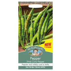 Mr. Fothergill's Hot Pepper Curry Pepper F1 Seeds