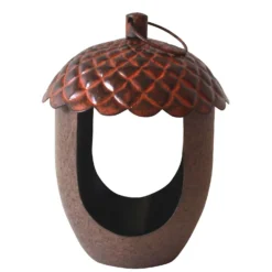 Peckish Metal Acorn Treat Feeder For Wild Birds