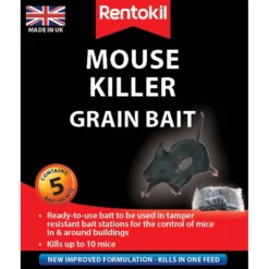 Rentokil Mouse Killer Sachets (Pack Of 5)