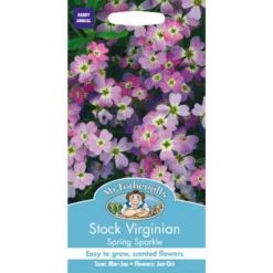Mr. Fothergill's Stock Virginian Spring Sparkle Seeds