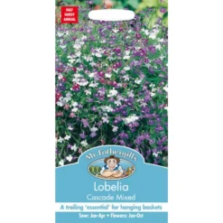 Mr. Fothergill's Lobelia Cascade Mixed (Lobelia Erinus) Seeds