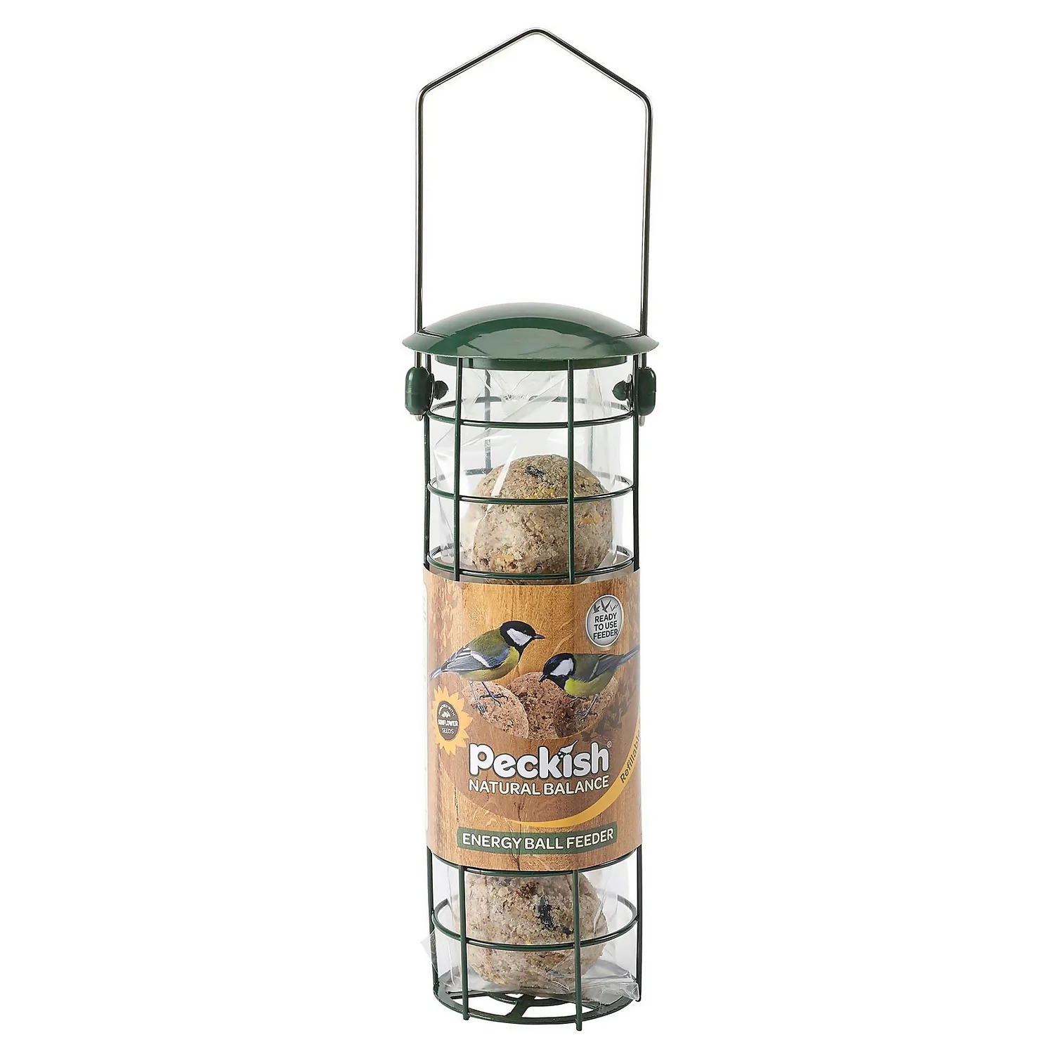 Peckish Natural Balance Ready To Use Energy Ball Wild Bird Feeder