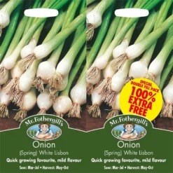 Mr. Fothergill's Onion (Spring) White Lisbon