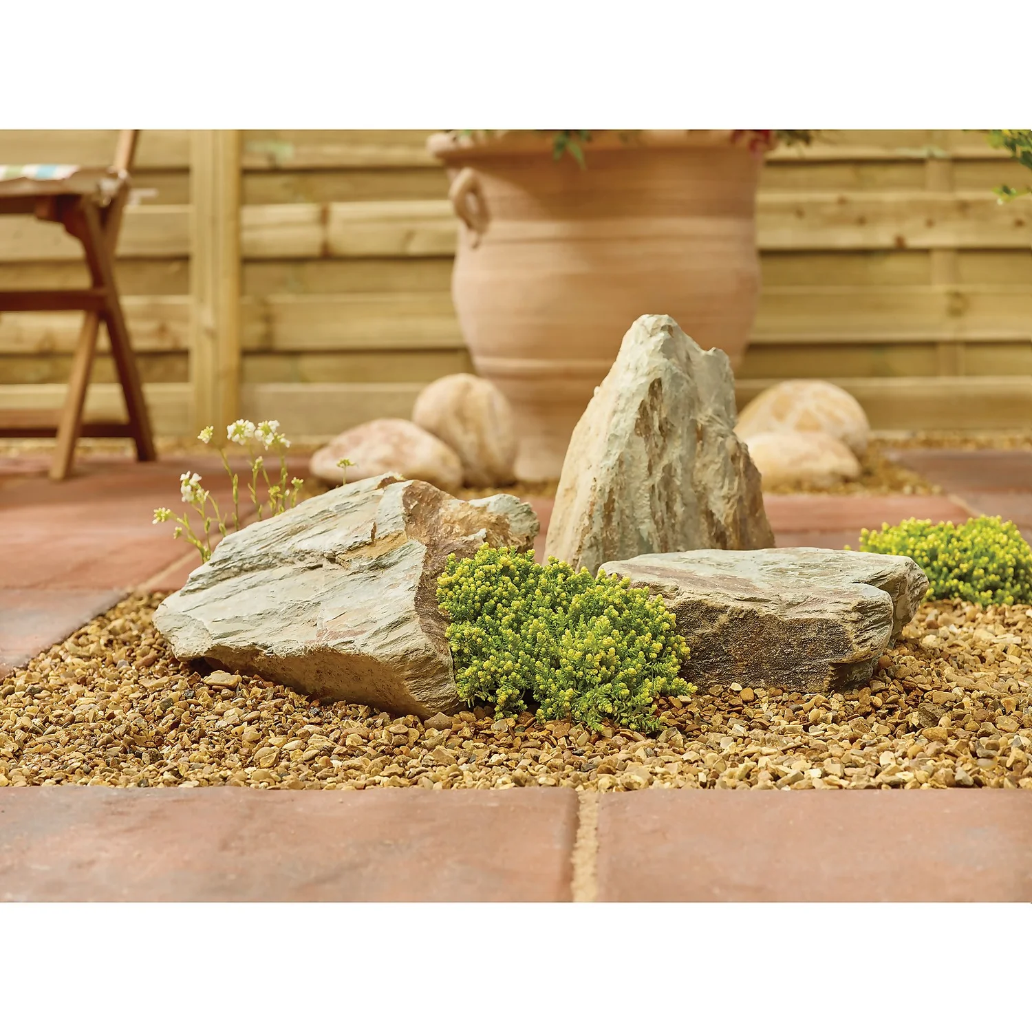 Stylish Stone Rustic Slate Rockery - Image 2