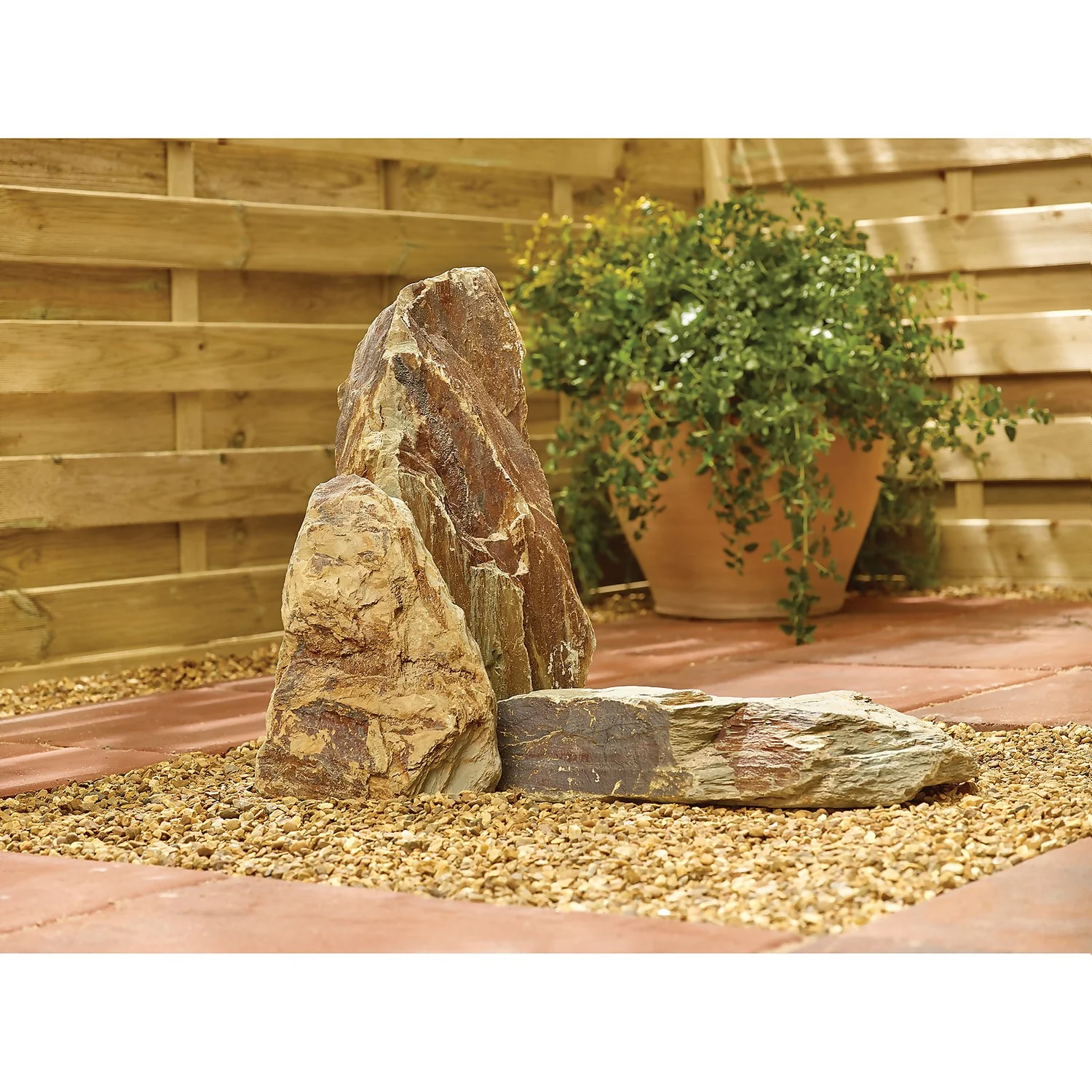 Stylish Stone Rustic Slate Rockery - Image 5