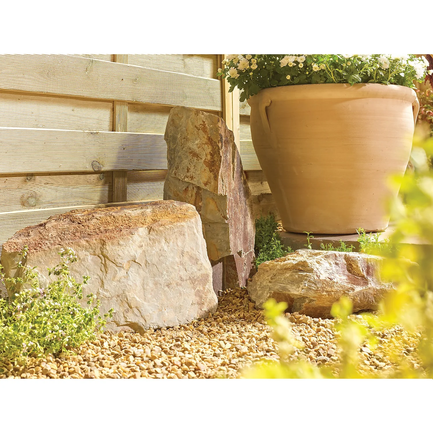 Stylish Stone Rustic Slate Rockery - Image 4
