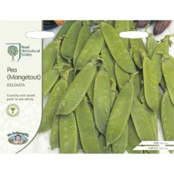RHS Pea Mangetout Delikata Seeds