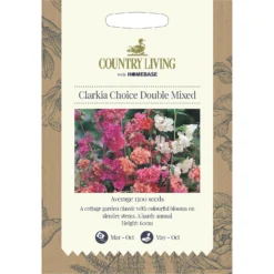 Country Living Clarkia Choice Double Mixed Seeds