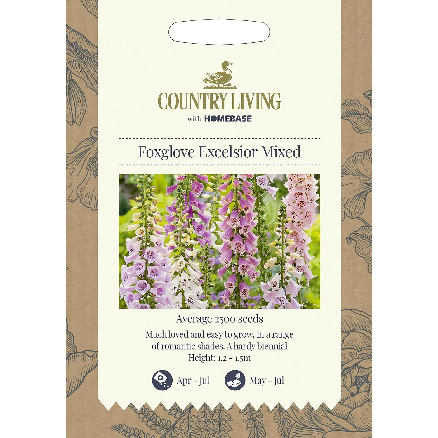 Country Living Foxglove Excelsior Mixed Seeds