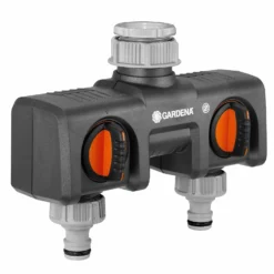GARDENA Twin-Tap Hose Pipe Connector