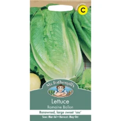 Mr. Fothergill's Lettuce Romaine Ballon Seeds