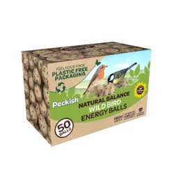 Peckish Natural Balance Bird Feed Energy Balls 50 Box